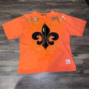 Vintage Y2K Old Skool Tshirt With Appliqué’s And Embroidery Men’s Size L